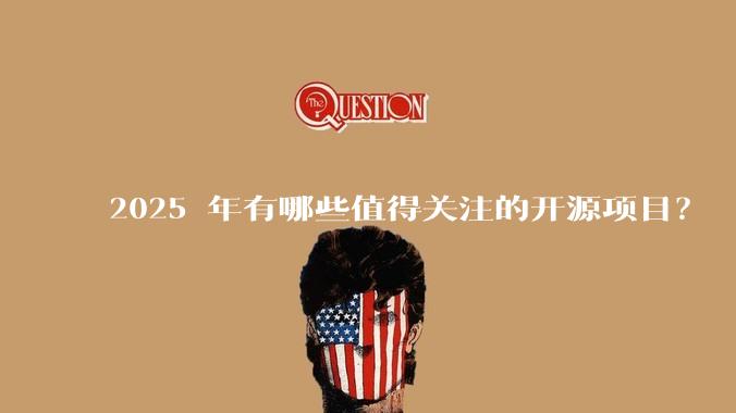 2025 年有哪些值得关注的开源项目？